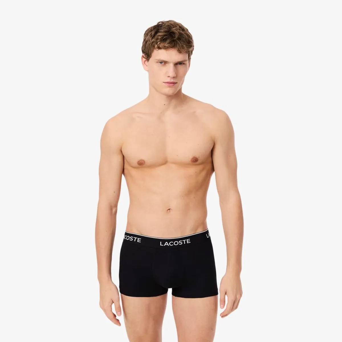 LACOSTE - Tripack Boxers Algodón Hombre Lacoste 5H1300