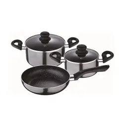 LIBBEY - BATERIA 5PIEZAS ALUMINIO PRENSADO IND SORIA