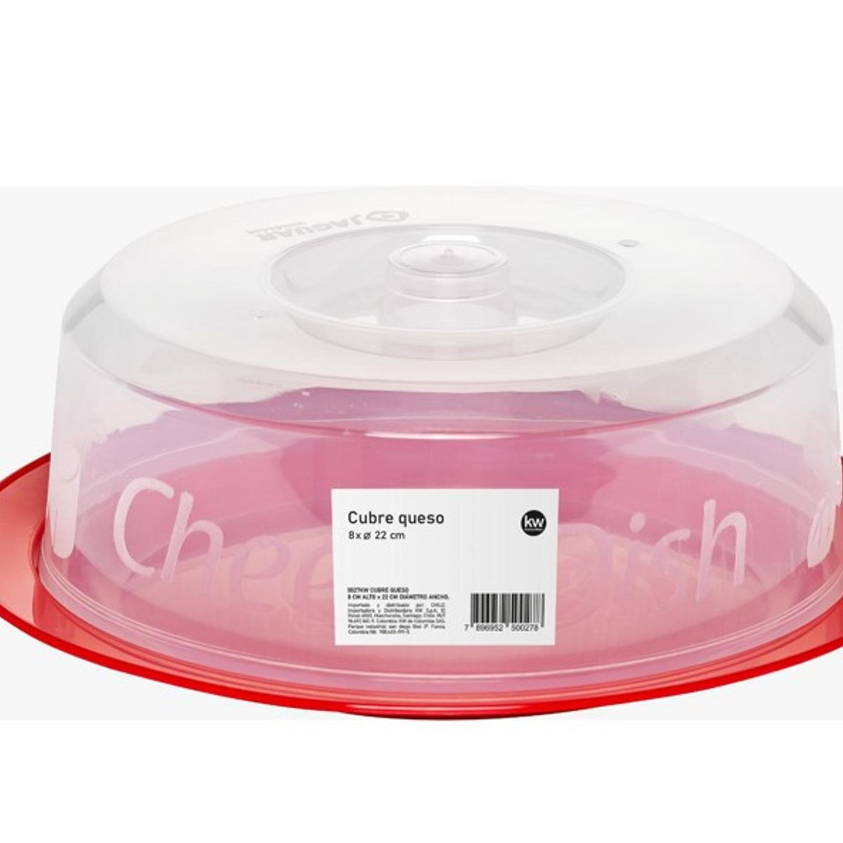 LIBBEY - CUBRE QUESO 22CM X 8 ALTO