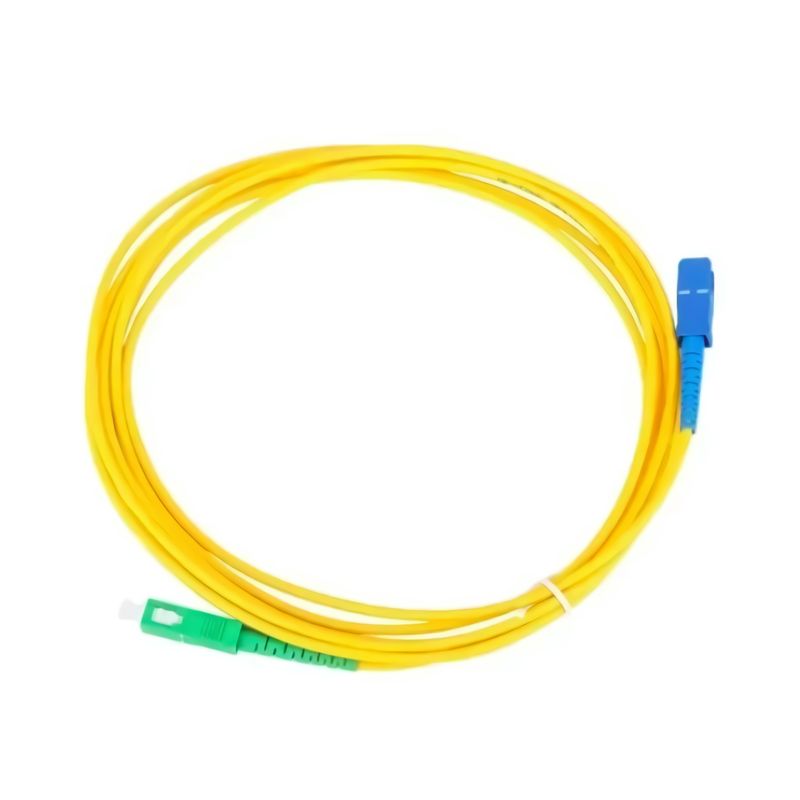 GENERICO - CABLE FIBRA OPTICO 5 Metros SC/APC-SC/UPC. 3.0MM