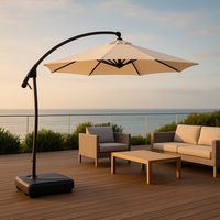 Quitasol con base reforzada Antiviento Sombrilla 3 Metros CON UV30