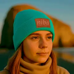 NIBA - Gorro Lana Los Maquis Celeste 2