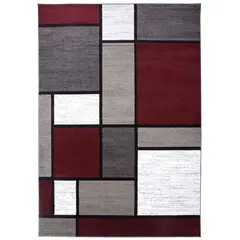 GENERICO - Alfombra MODERNA 200X240 CM CUADRO BURDEO WYM