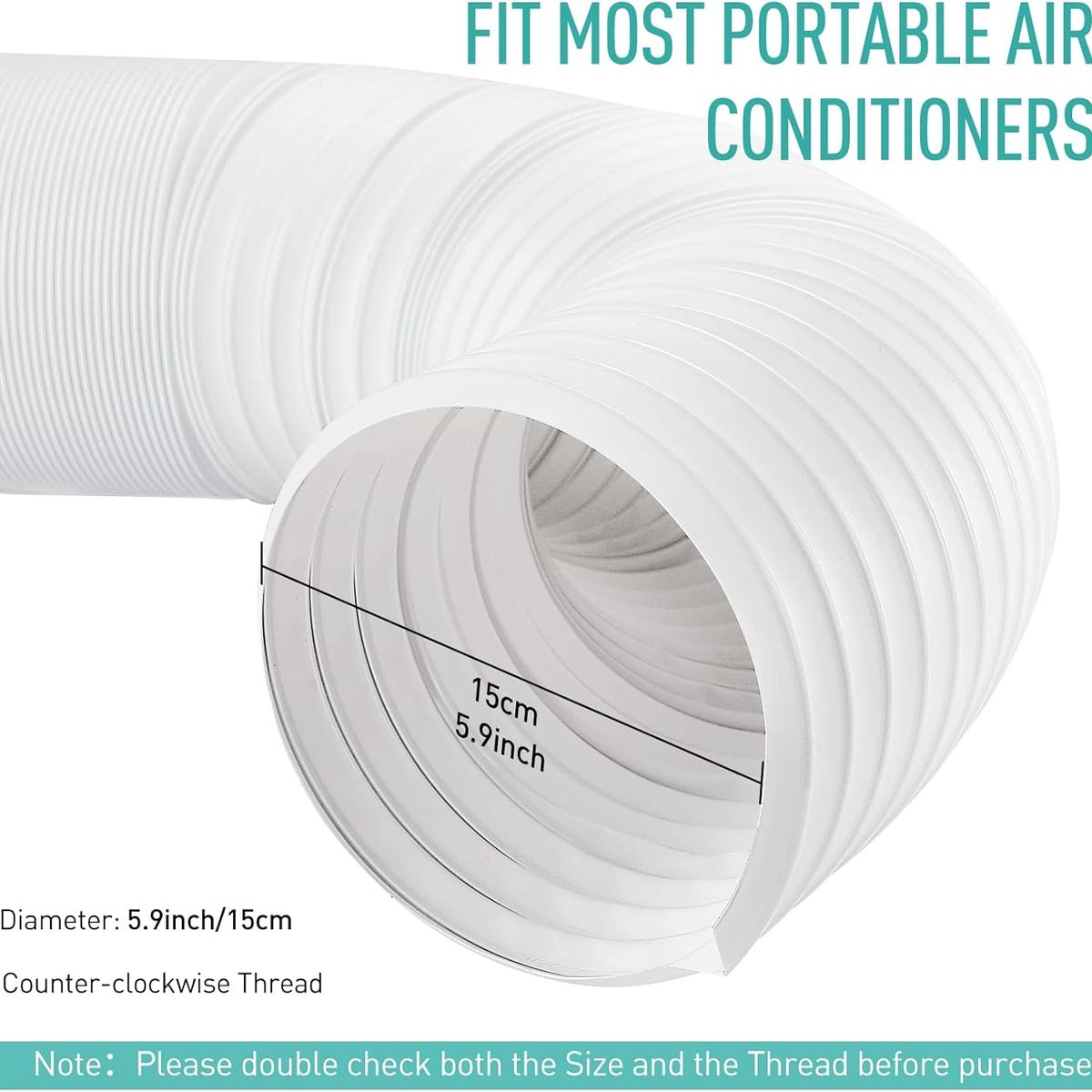 KUANGYE - Manguera De Escape Para Aire Acondicionado 15×150