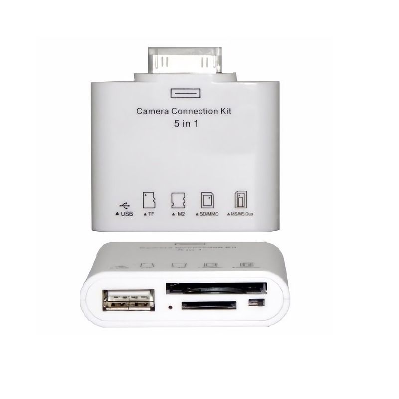 GENERICO - Lector De Memorias Usb Y Tarjetas Sd Para Apple iPad 2 Y 3
