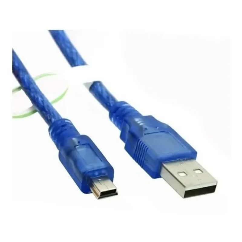 GENERICO - Cable Usb 2.0 A Mini Usb 5 Pines, 1,8 Mts.