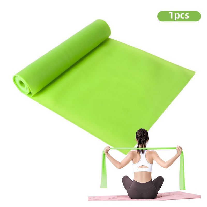 ZSPK - Banda Elástica Resistente de Entrenamiento Yoga Pitale Verde