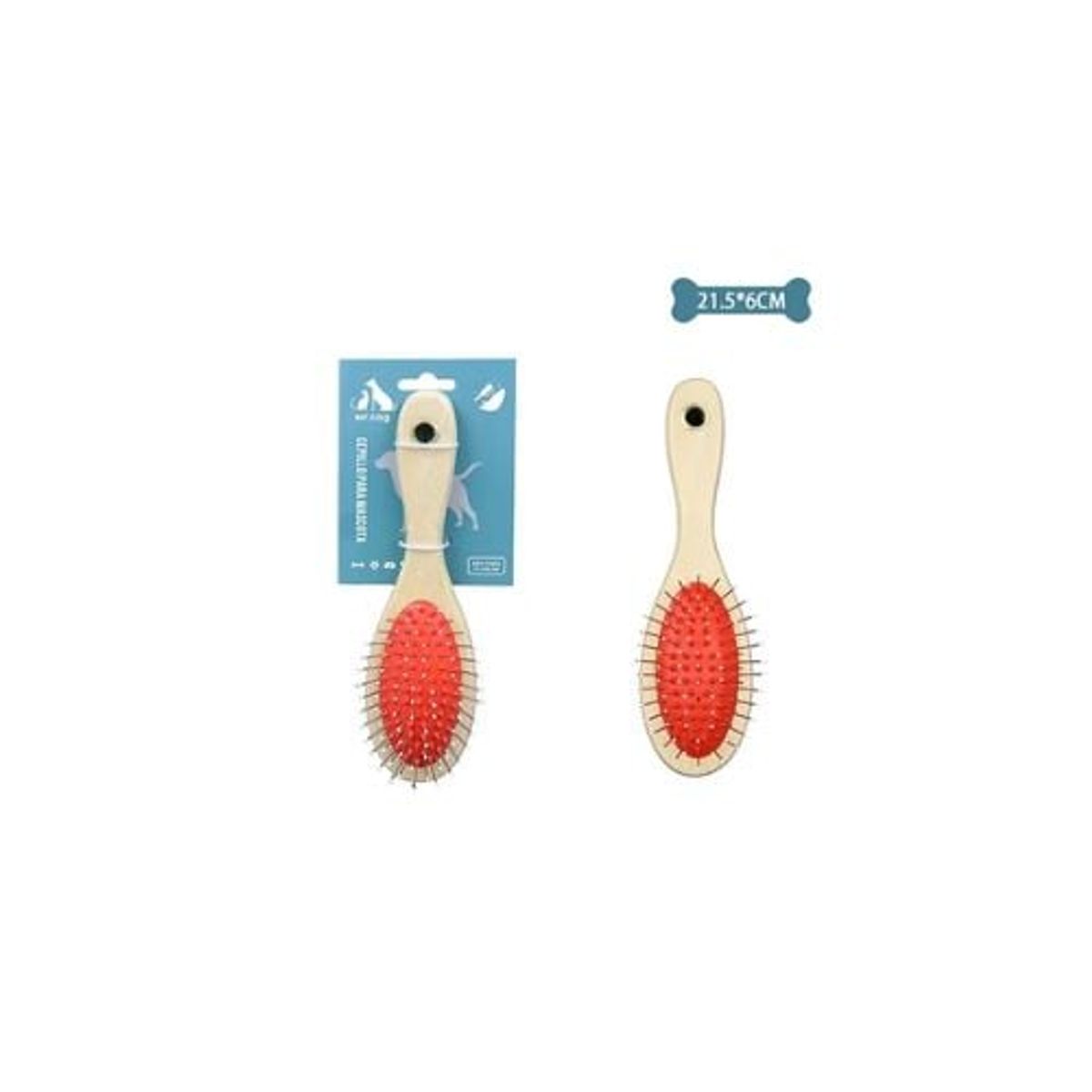 GENERICO - Cepillo De Limpieza Para Mascotas 21x6cm