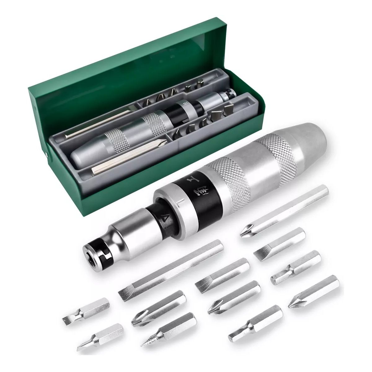 KUANGYE - 13 En 1 Destornillador De Impacto Golpe