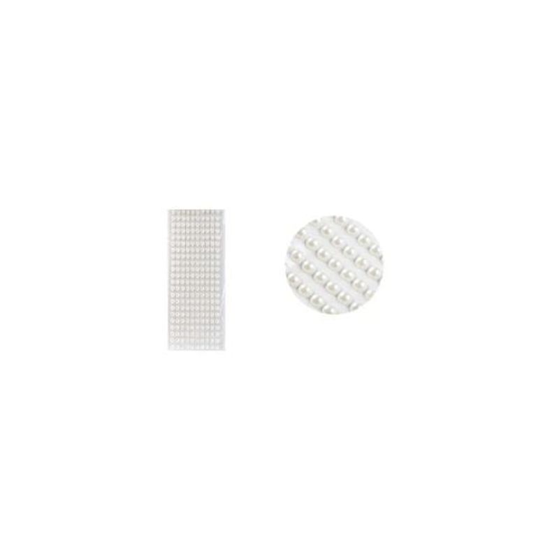GENERICO - Sticker Pegatinas De Perlas Blanco Para Rostro 08cm