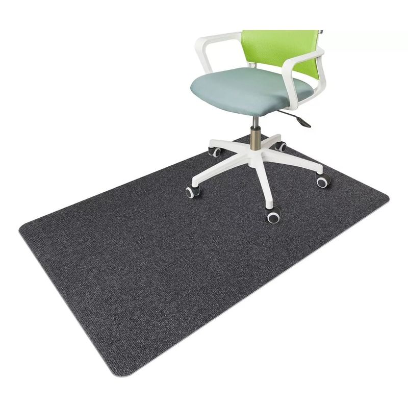 KUANGYE - Alfombrilla Antideslizante Para Silla De Oficina 120x90cm