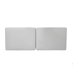 GENERICO - Respaldo Minimalista 2 Plazas- Lino Beige- 160x60 cm- Acron Studio