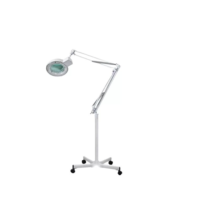 GENERICO - Lampara Lupa Con Luz Led Pedestal Rueda Cosmetologia