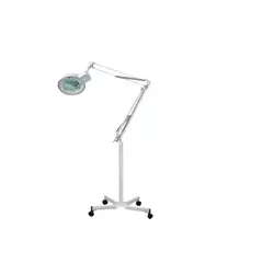 GENERICO - Lampara Lupa Con Luz Led Pedestal Rueda Cosmetologia
