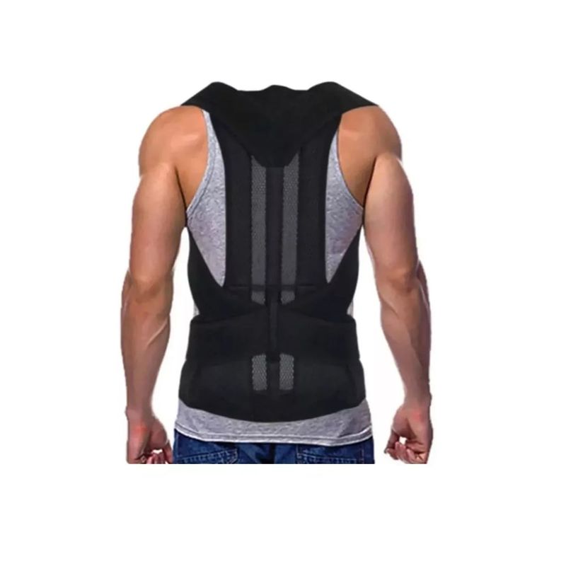 GENERICO - Faja Corrector Postura Espalda Lumbar Unisex L