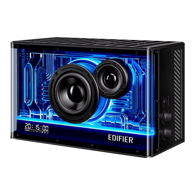 PARLANTE MULTIMEDIA CON LUCES LED QD35 BLACK