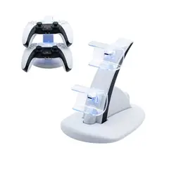 IPLAY - BASE DE CARGA PARA MANDOS DE PS5 -PSGAMER