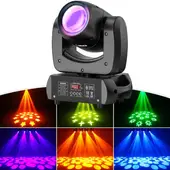 MUNDO MAGIA - Cabezas Móviles Led Beam 100w Con Figuras 18 prisma