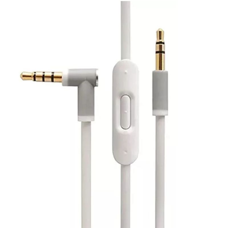GENERICO - Cable Compatible con Audífonos Beats Studio Solo - Blanco