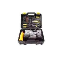 GENERICO - Compresor Aire Doble Cilindro 12v Inflador Mix