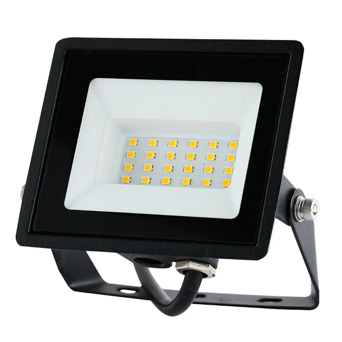 WANT - Proyector De Área LED ECOTHIN 20W Cálido