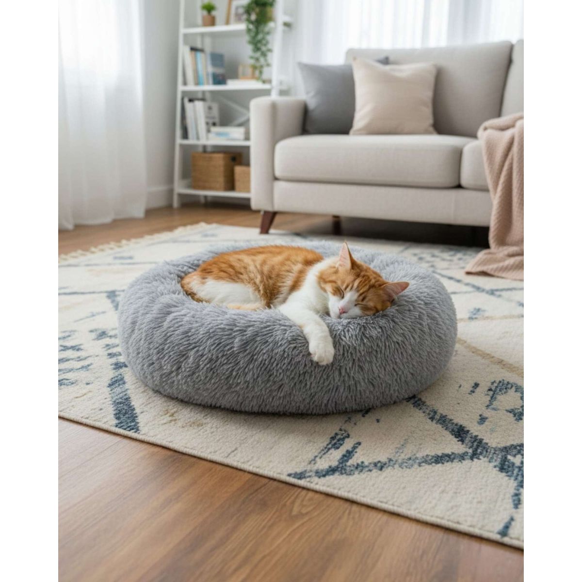 GENERICO - Cama Acolchada de Alta Densidad para tus mascotas 60 cm