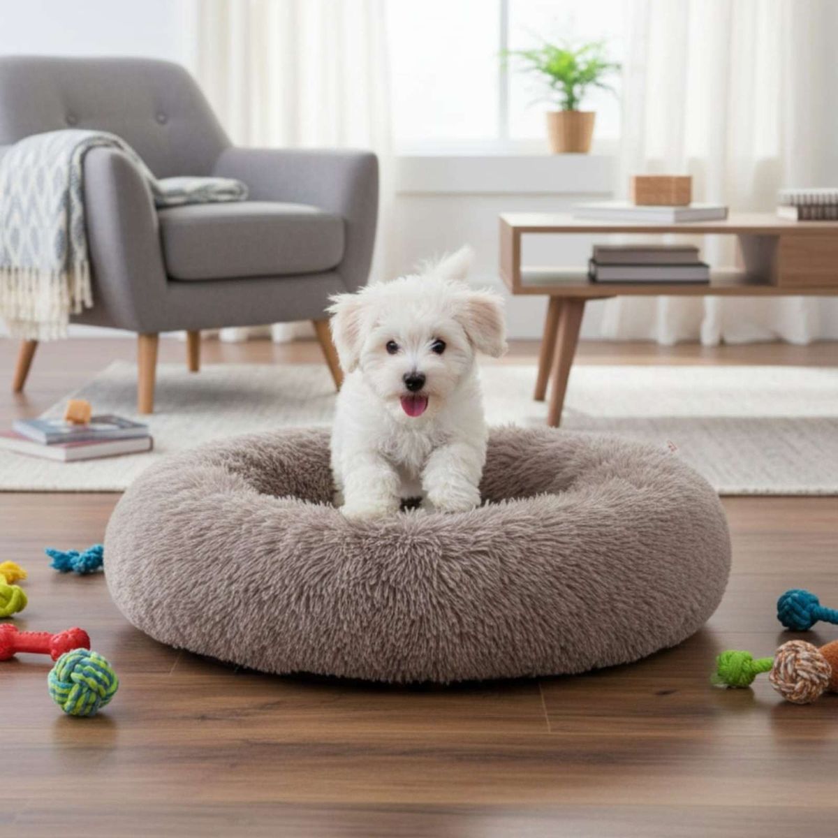 GENERICO - Cama para Mascotas Resistente Calidad Y Máximo Confort 60 cm