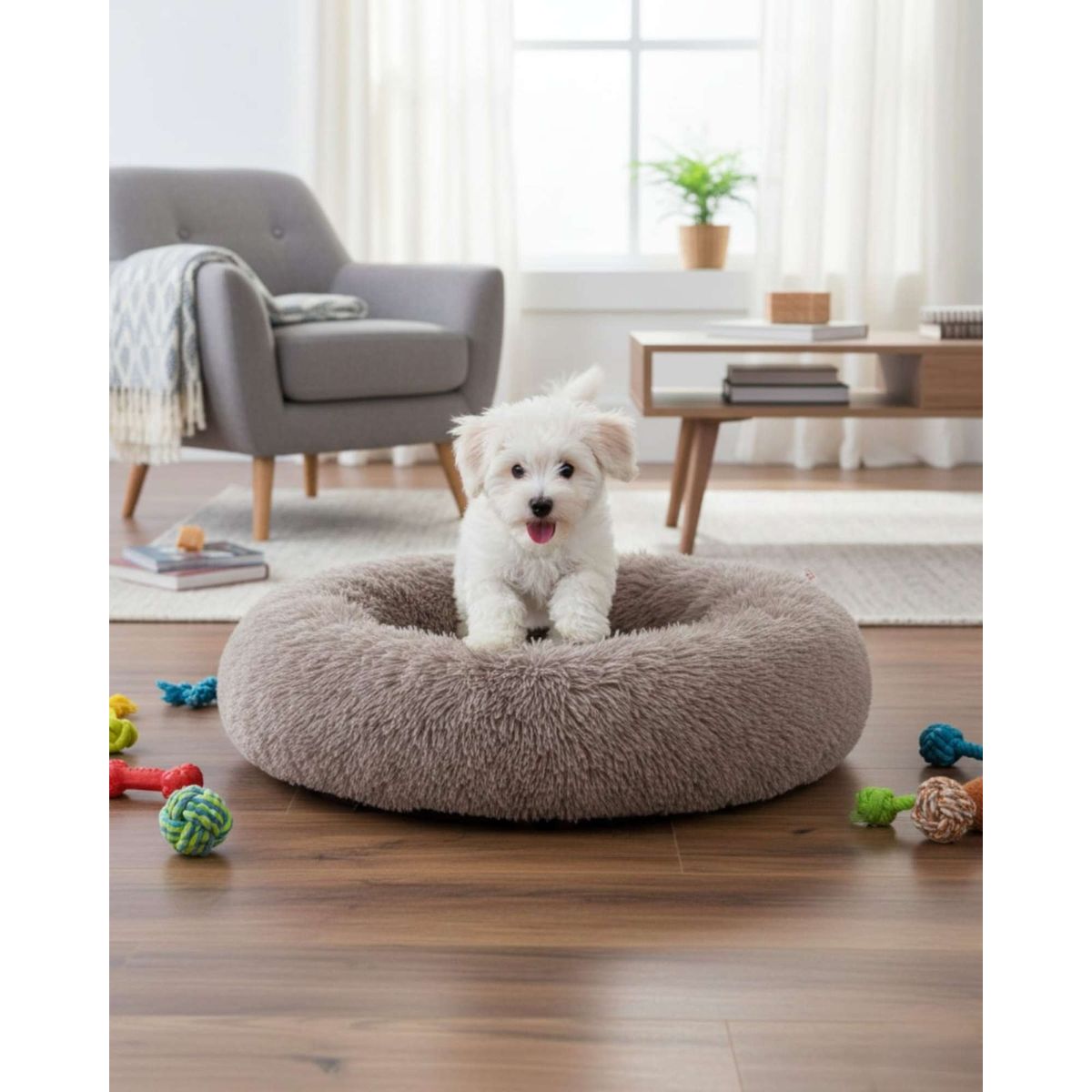 GENERICO - Cama para Mascotas Resistente Calidad Y Máximo Confort 60 cm