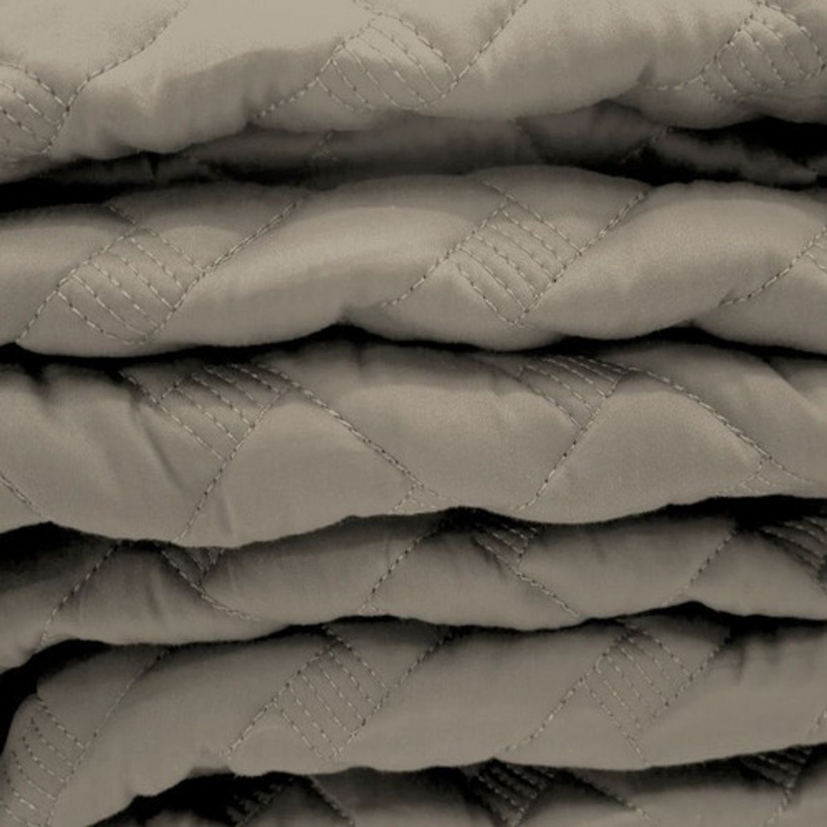 GENERICO - Quilt Gris 2 Plazas 100% Algodon