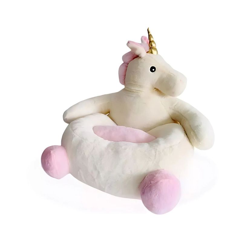 TODODESCUENTO - Sofa Pony Unicornio Caballo Regalo Niña- BEIGE