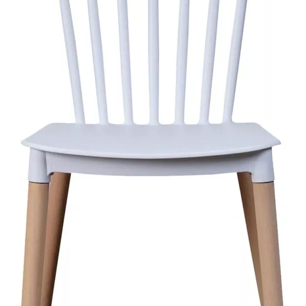 TODODESCUENTO - Pack 4 Sillas Windsor Comedor, Terraza, Restaurant- Blanca