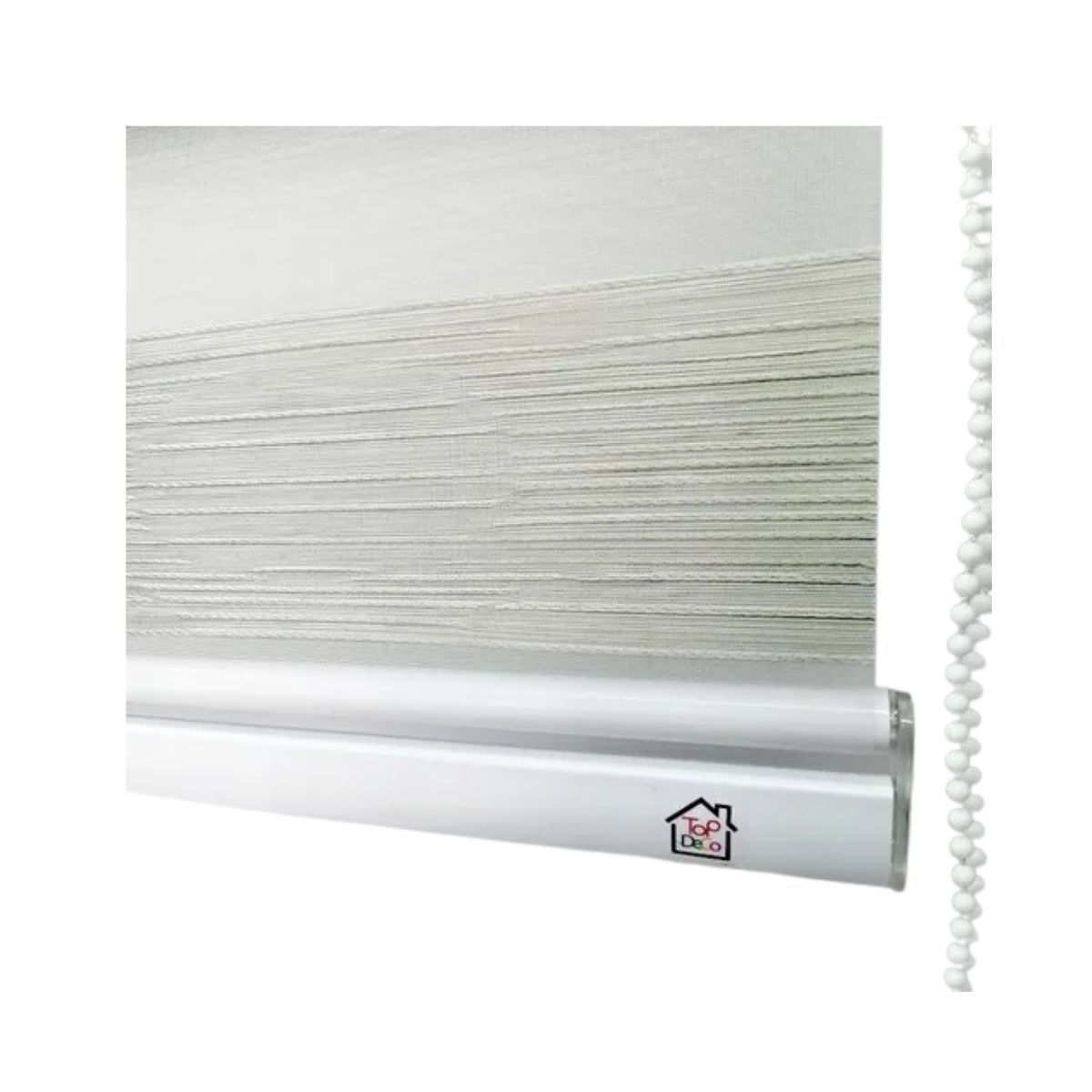 TODODESCUENTO - Cortina Roller Zebra 180x240cm Plata