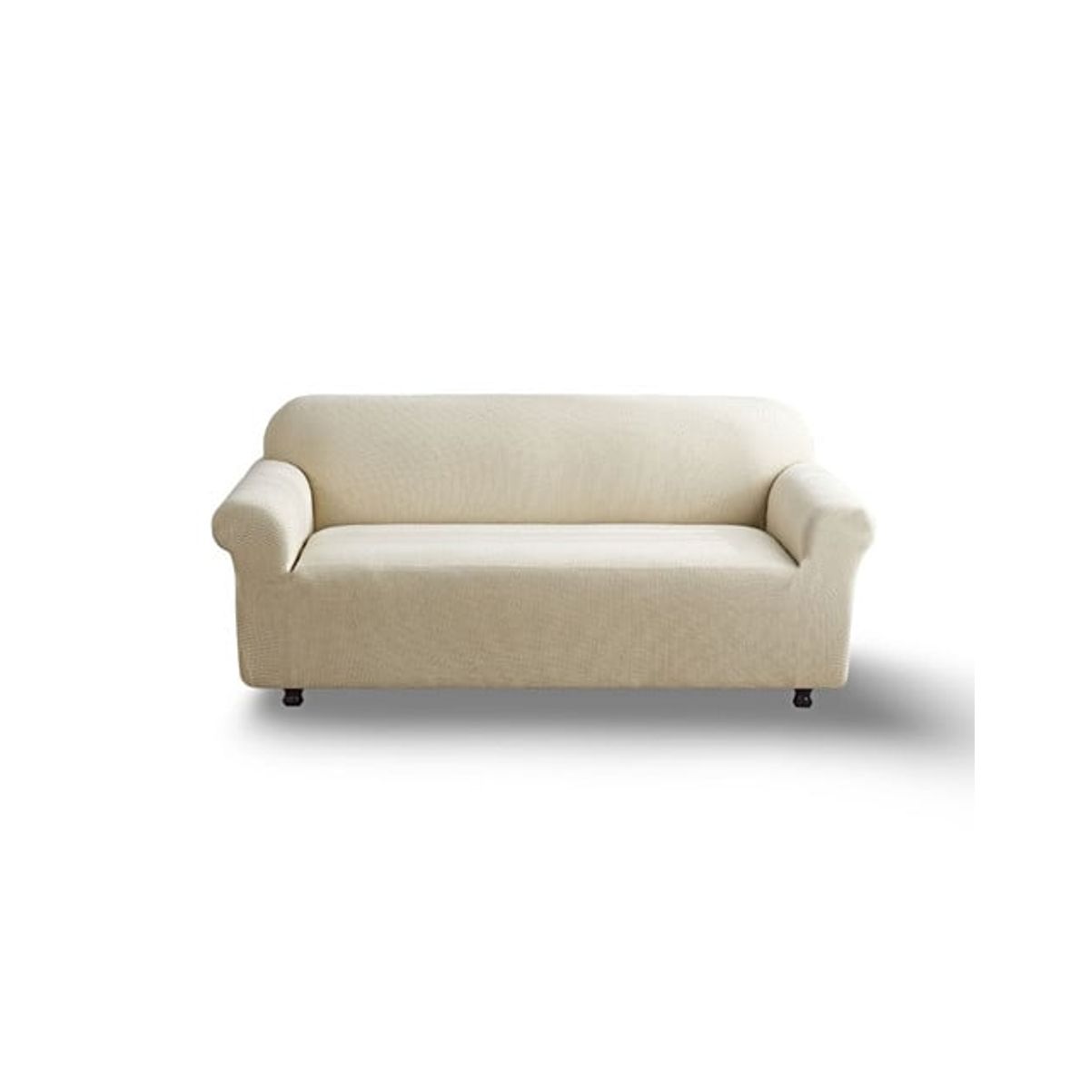 GENERICO - FUNDA PARA SOFA CUADRILLE DE 3 CUERPO BEIGE