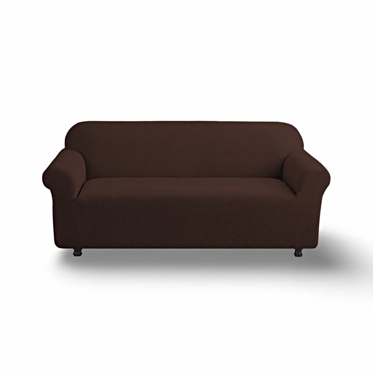 GENERICO - FUNDA PARA SOFA CUADRILLE DE 3 CUERPO CAFÉ