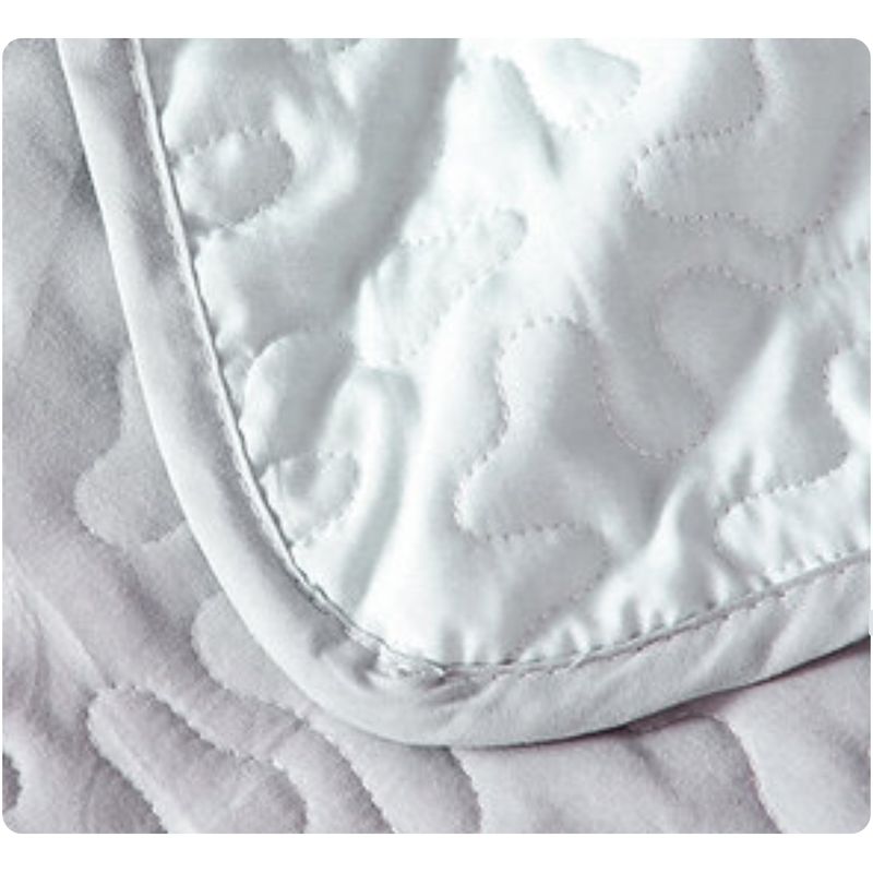GENERICO - CUBRECAMA QUILT DE VERANO DE COLOR LISO ARENA KING