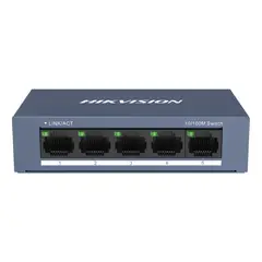 HIKVISION - Switch 5 Puertos Fast Ethernet 10/100m