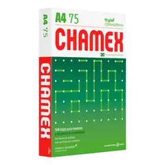 CHAMEX - Resma A4 De 75 g X 500 Hojas Premium