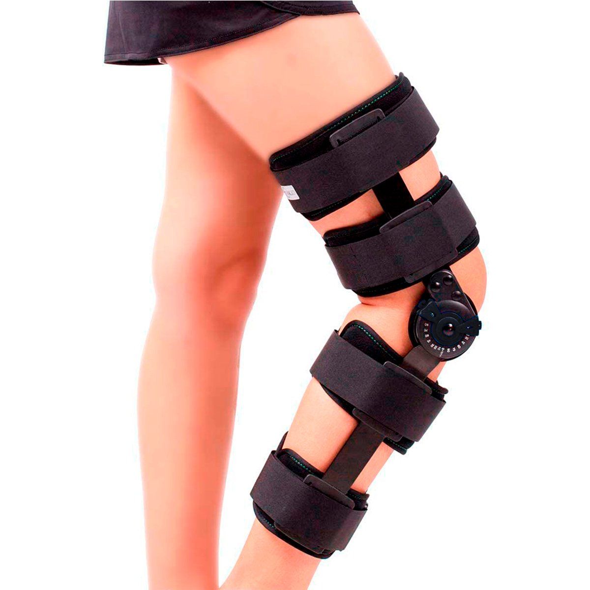 ONEDER - Rodillera Ortopedica Articulada Con Bisagra Soporte Rotula L