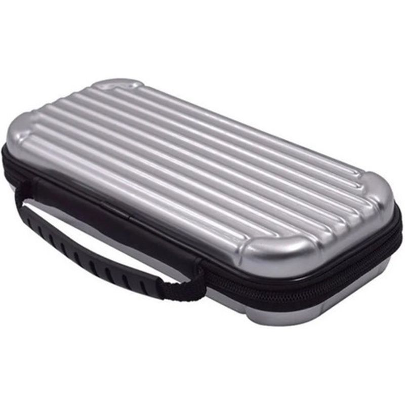 GENERICO - Estuche Rígido Gris Antishock Resistente Al Agua Para Switch