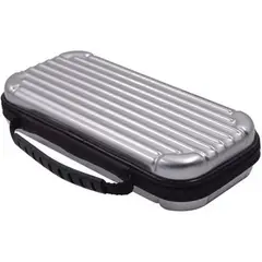 GENERICO - Estuche Rígido Gris Antishock Resistente Al Agua Para Switch