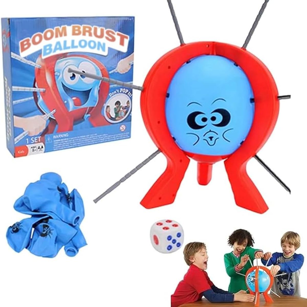 GENERICO - juego de mesa boom boom balloon