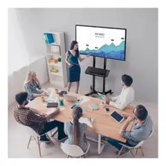 GENERICO - Soporte Móvil para TV de 32" a 70" con Ruedas y Acero