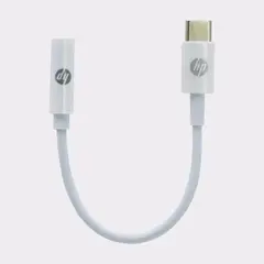 HP - ADAPTADOR DE AUDIO USB-C A 35 BLANCO - Negro