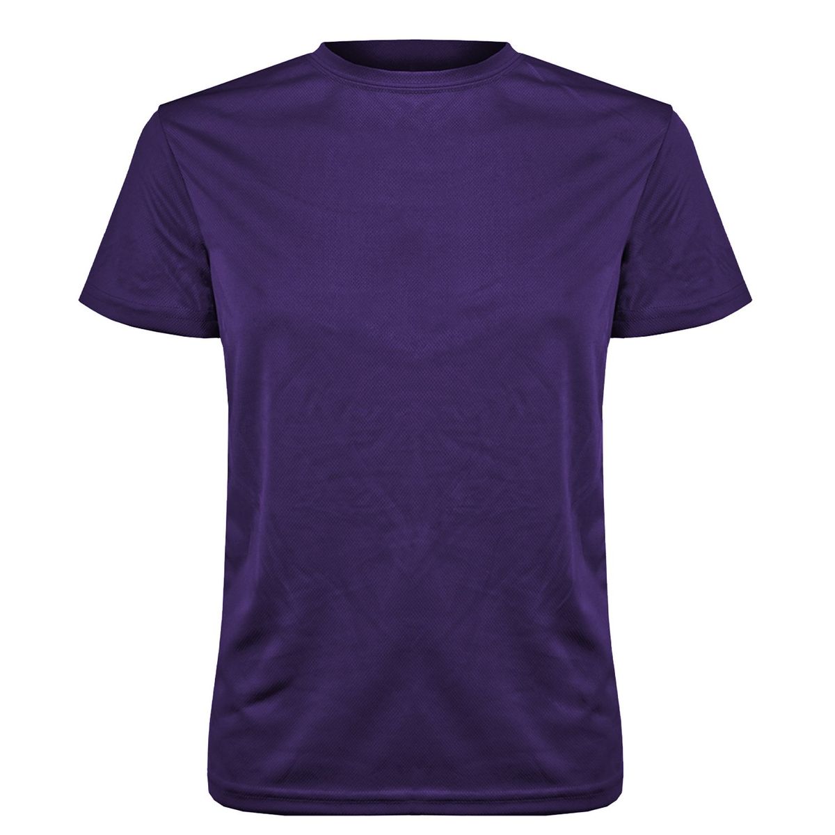 ANDESLAND OUTDOOR APPAREL - Polera Poliéster Manga Corta Otocyon Essential Morado Unisex