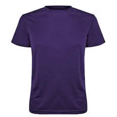 ANDESLAND OUTDOOR APPAREL - Polera Poliéster Manga Corta Otocyon Essential Morado Unisex