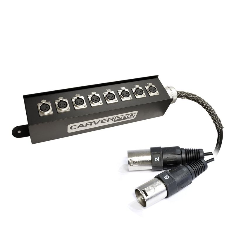 CARVERPRO - CABLE MULTIPAR 20MTS 8 XLR HEMBRA ENTRADA CARVERPRO
