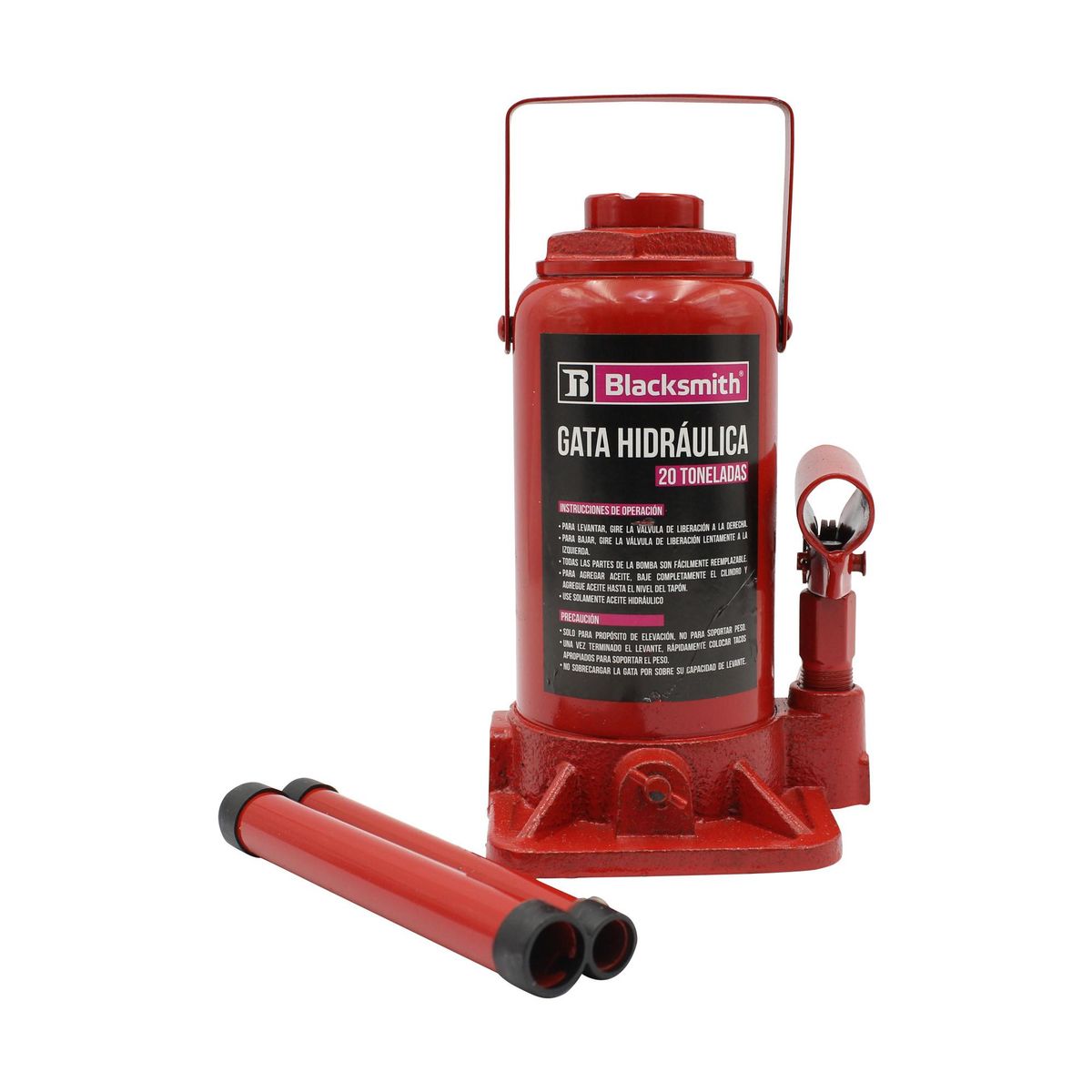 BLACKSMITH - Gata Hidraulica 20 Toneladas