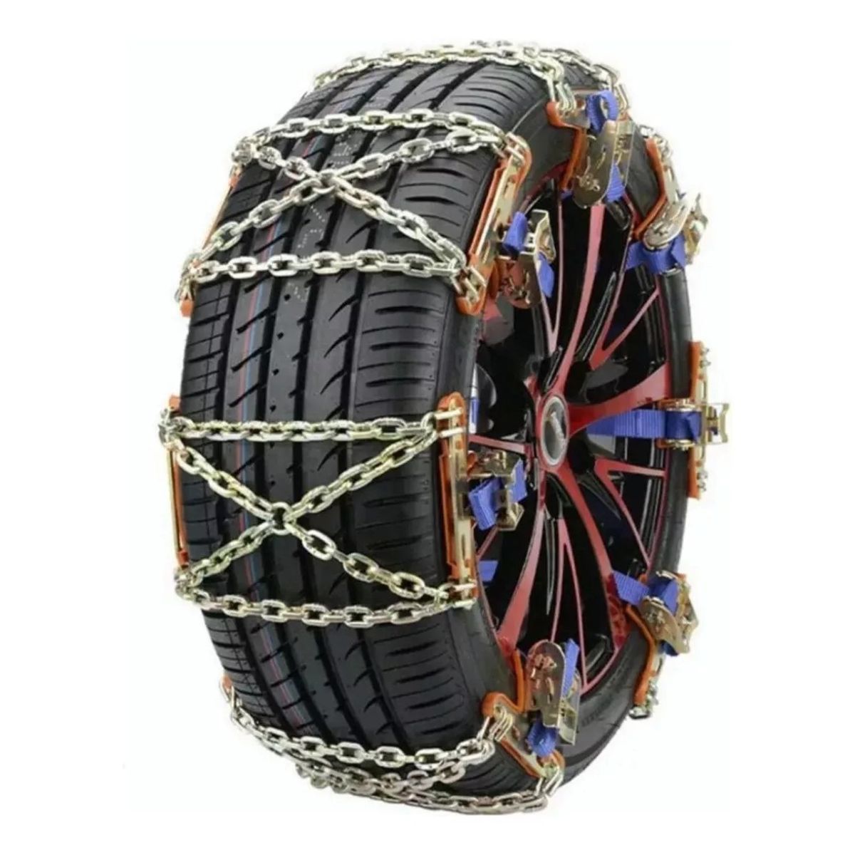 MUNDO MAGIA - X6 Cadena Para La Nieve Antideslizante Auto Universal