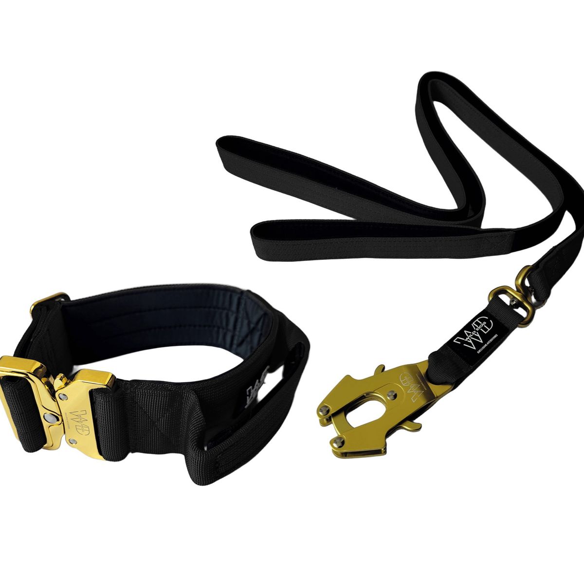 SCORE FIT - Collar Tactico Negro Talla L + Correa