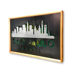 GENERICO - Cuadro Retroiluminado modelo São Paulo